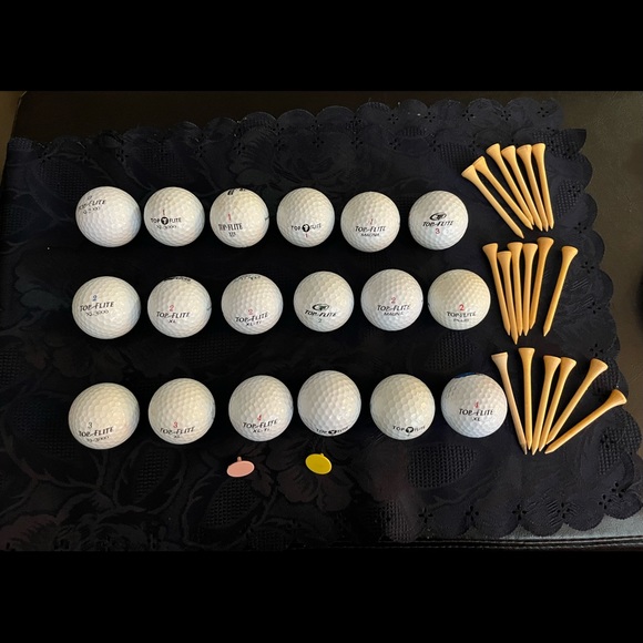 1.5 dozen Top Flite Brand Golf Balls (18) - Picture 3 of 8